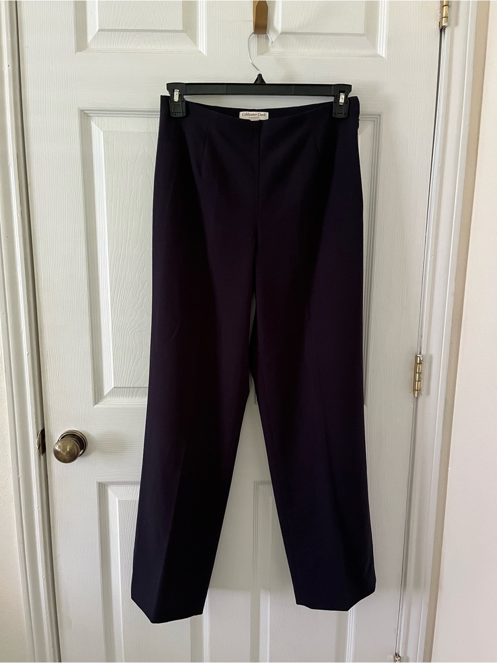 Coldwater Creek Classic Straight-Leg Women’s Pants - Black